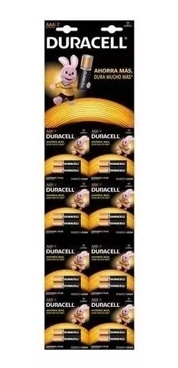 Pila Duracell AAA blister x 16 u