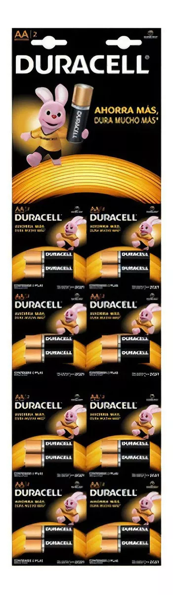 Pila AA x 16 Duracell