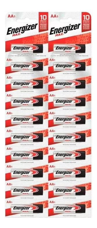 Pila AA Energizer x 20 u