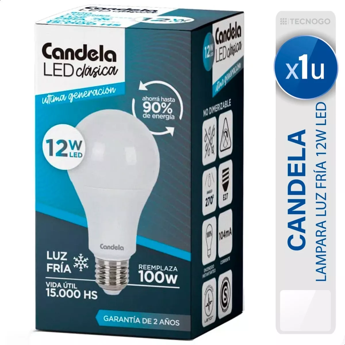 Foco led 12w fría