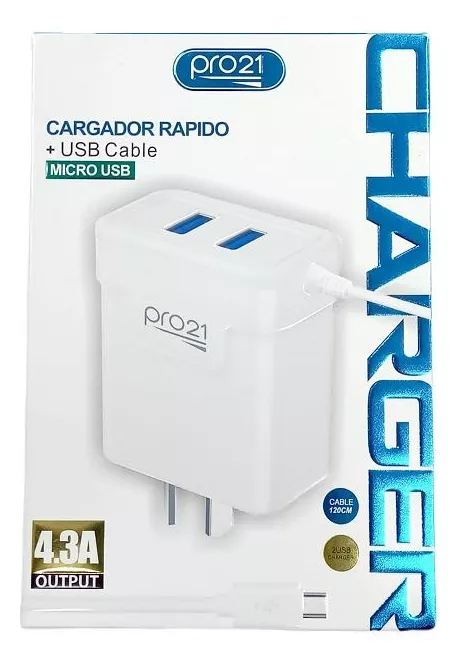 Cargador 4.3 V8 pro21