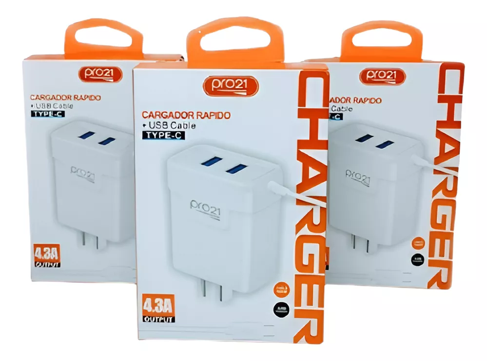 Cargador tipo "C" 4.3 pro21
