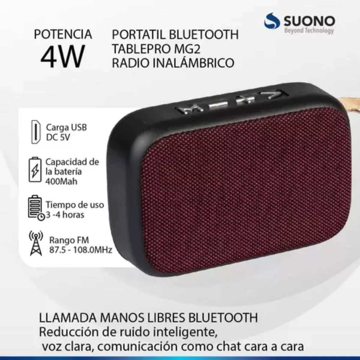 Mini parlante suono mg2