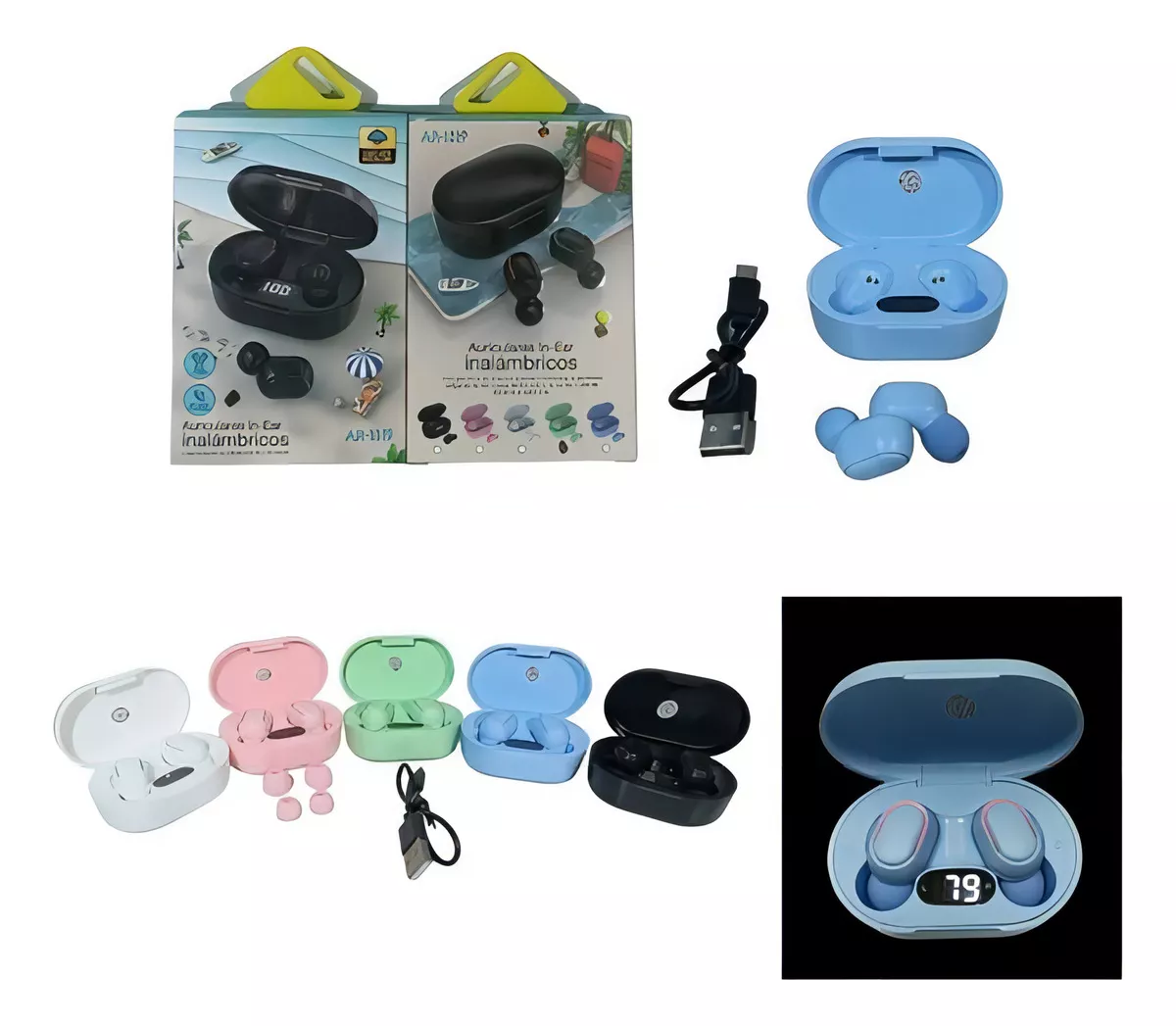 Auricular Bluetooth Time 17009