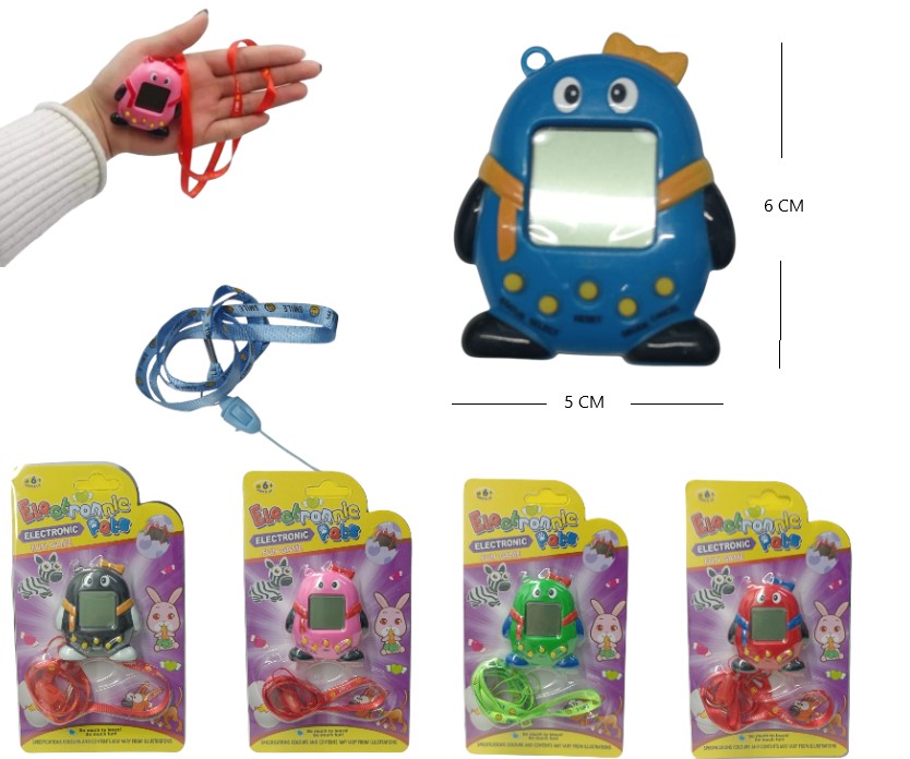 Mascota virtual en blister