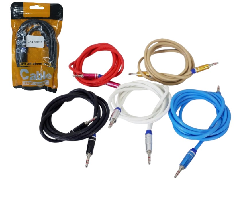 Cable auxiliar punta metal