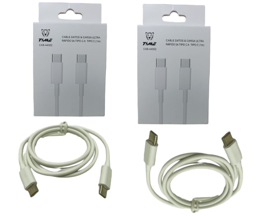 CABLE TIME TIPO C A TIPO C 1M