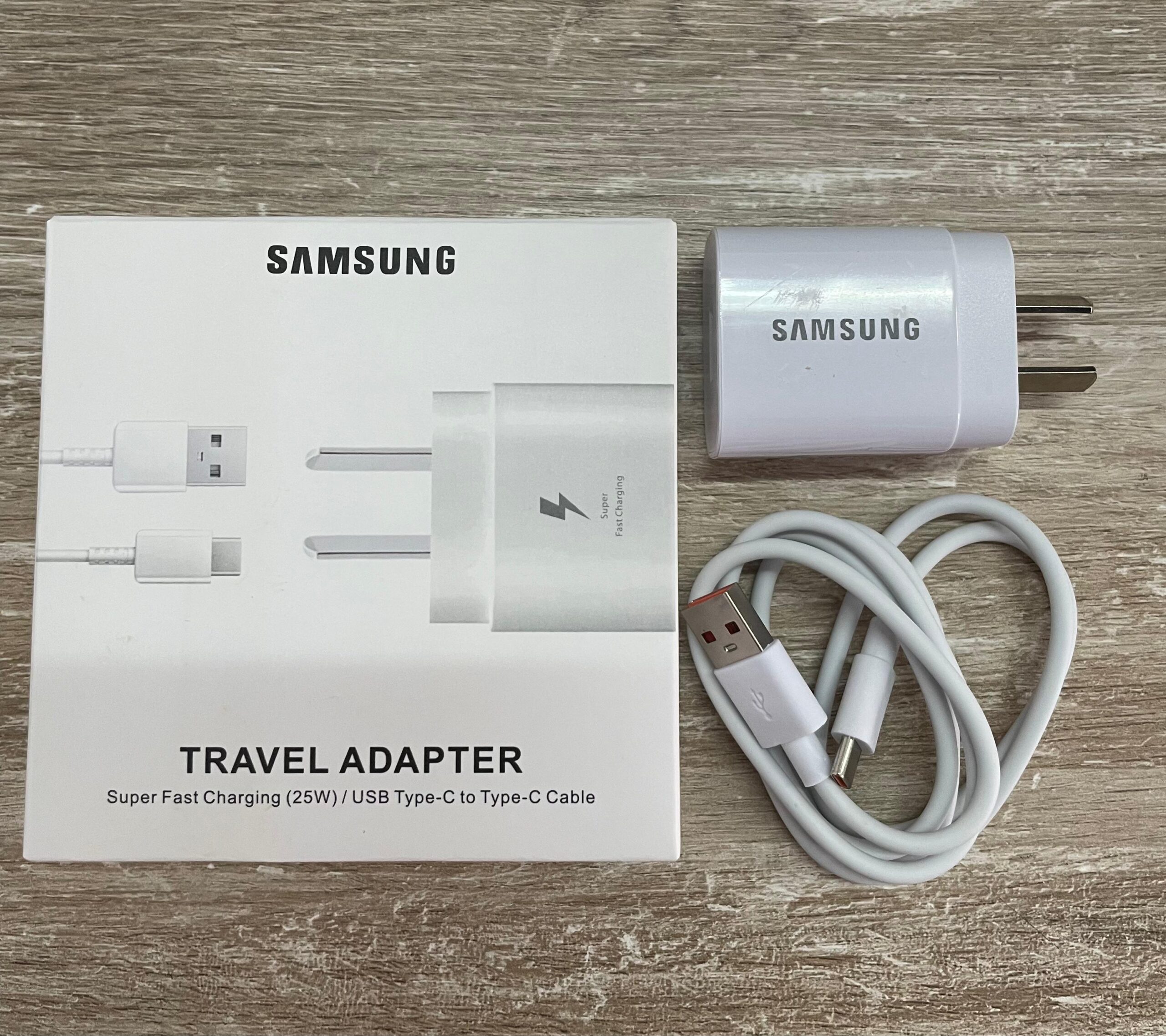 CARGADOR SAMSUNG 25 W TIPO C A C