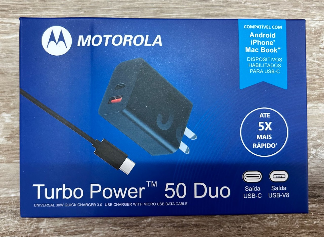 CABEZAL MOTOROLA 50W DUO (USB+C)