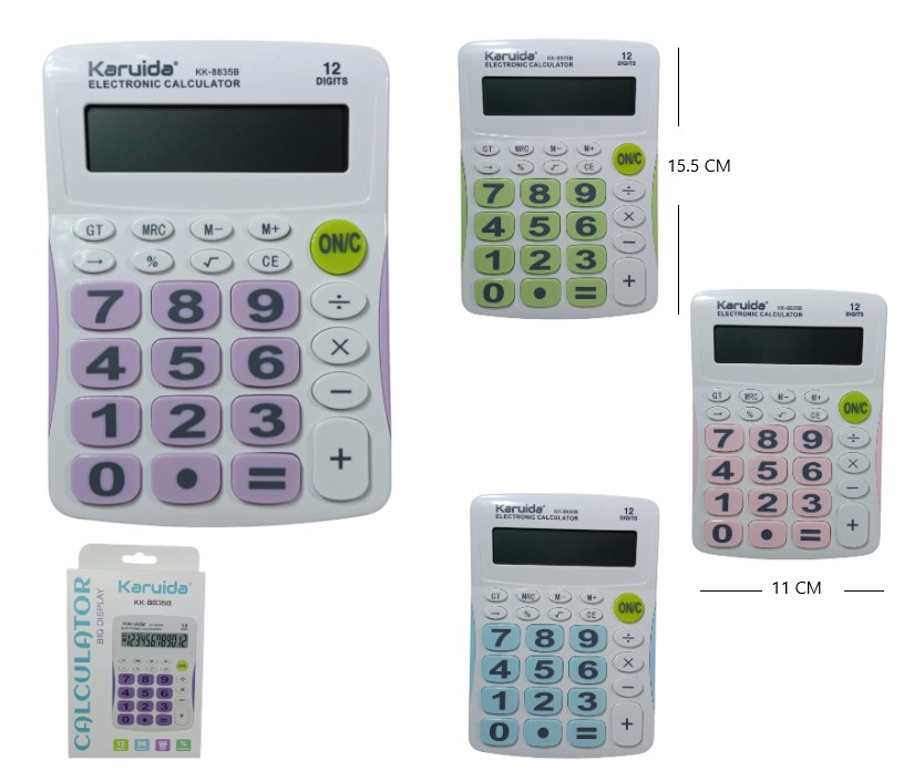 CALCULADORA KARUDIA 12 DIGITOS