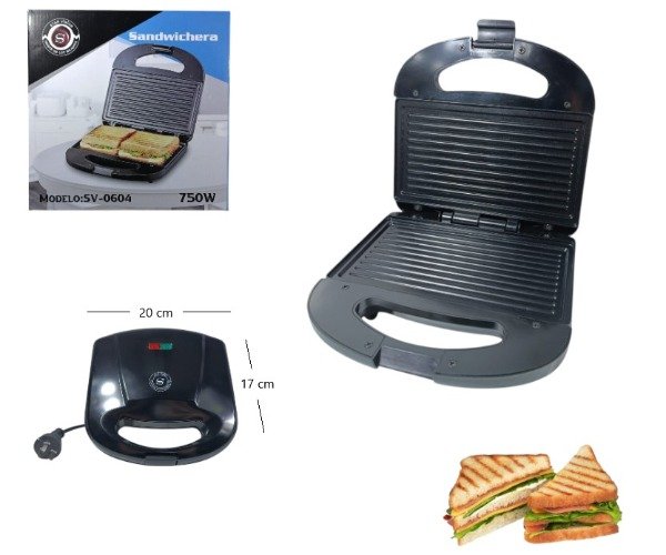 SANDWICHERA ANTIADHERENTE STAR VISON 750W