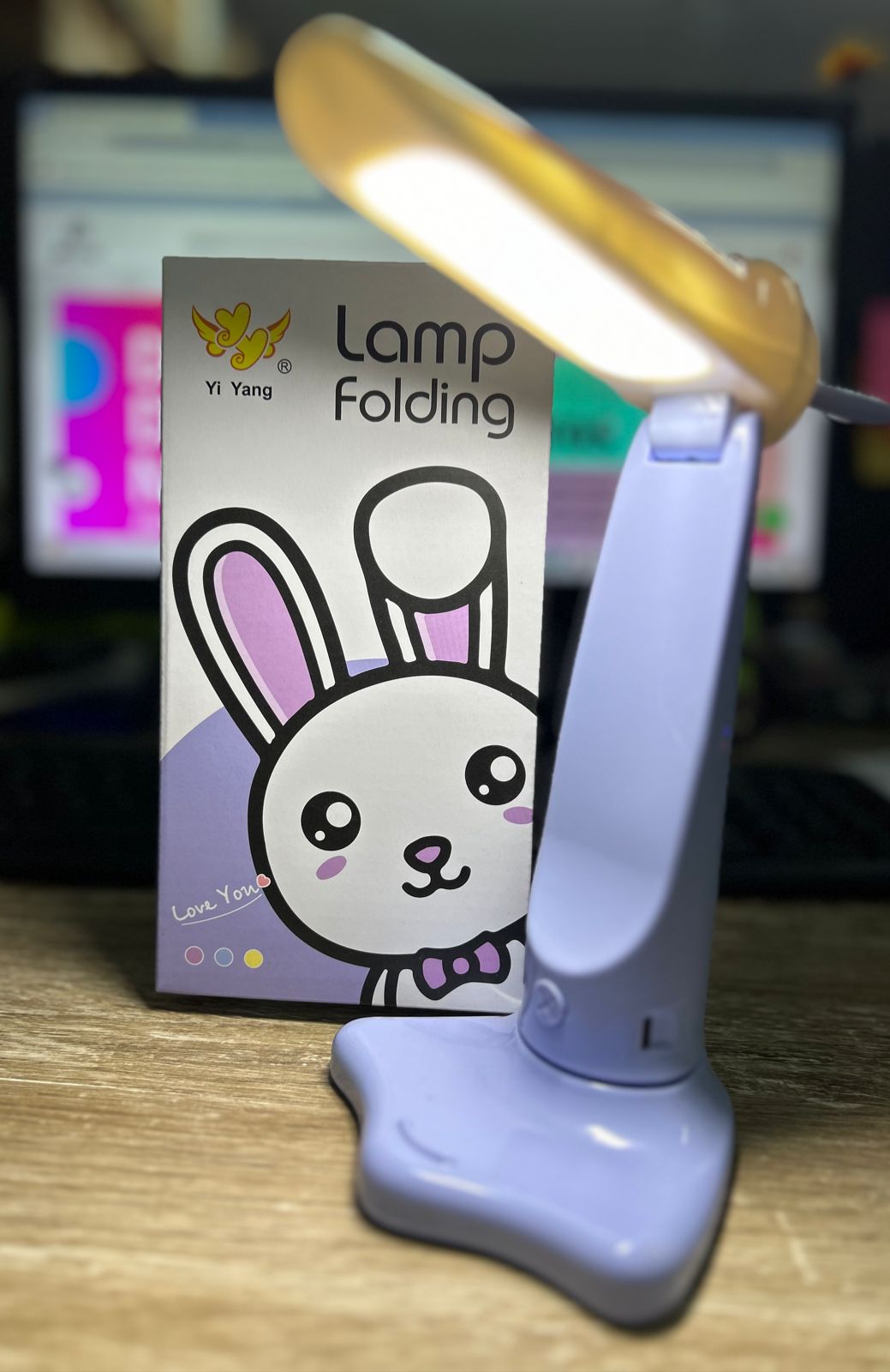 VELADOR FLEXIBLE CONEJITO