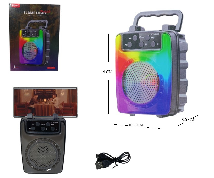 PARLANTE BT CON LUZ 3PLG 2006