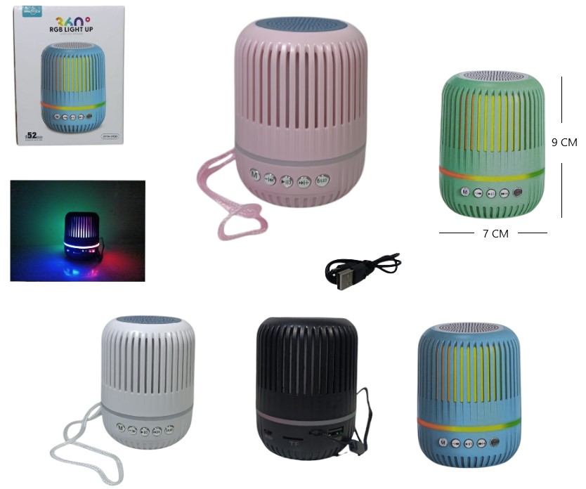 PARLANTE BT RGB USB/TF GTS-2150