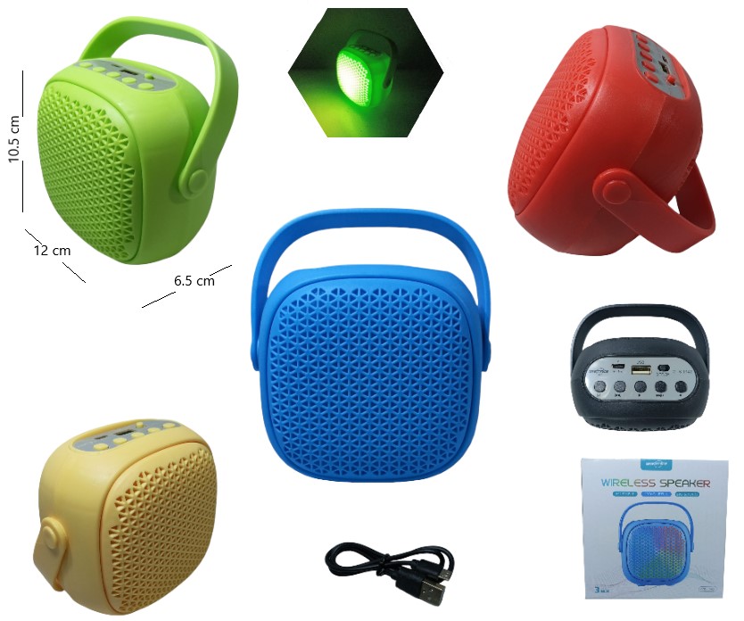 PARLANTE 3PLG BLUETOOHT/FM/MP3 1942