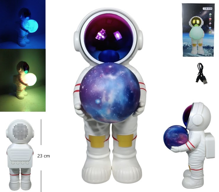 ASTRONAUTA PARLANTE VELADOR BT/FM/MP3