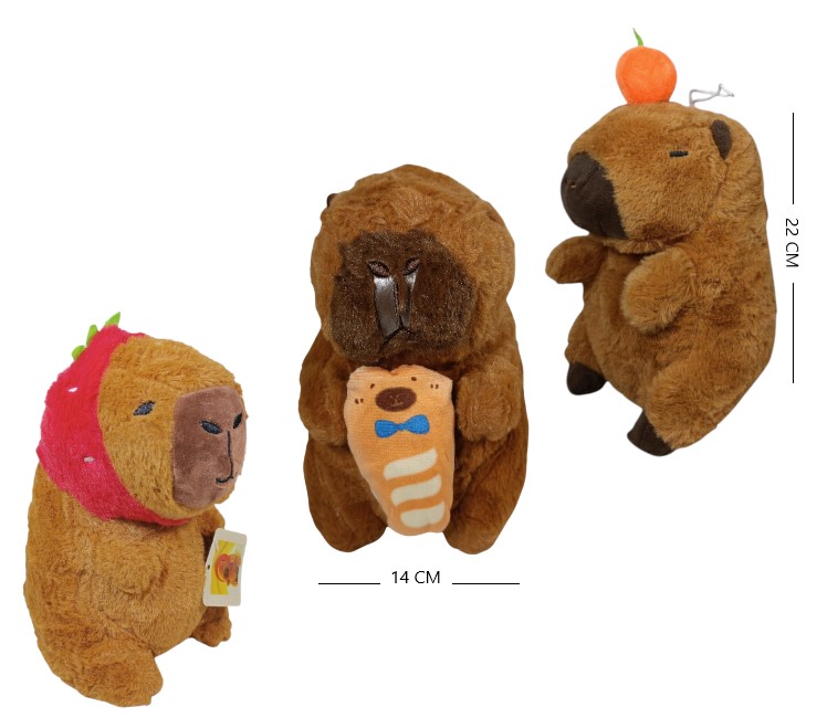 PELUCHE JUGUETE CAPYBARA