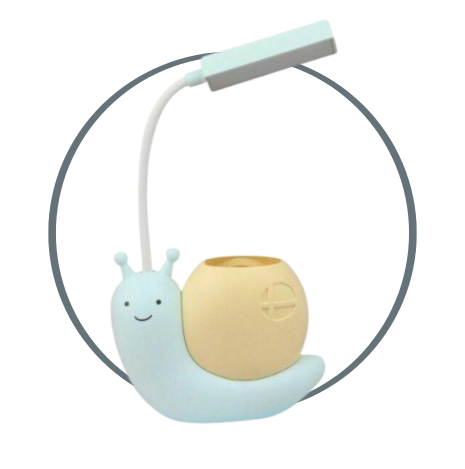 LAMPARA LED CARACOL C/LAPICERO