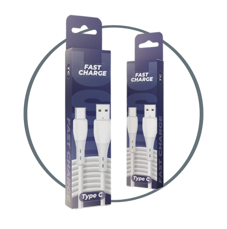 Cable USB a C fast charge