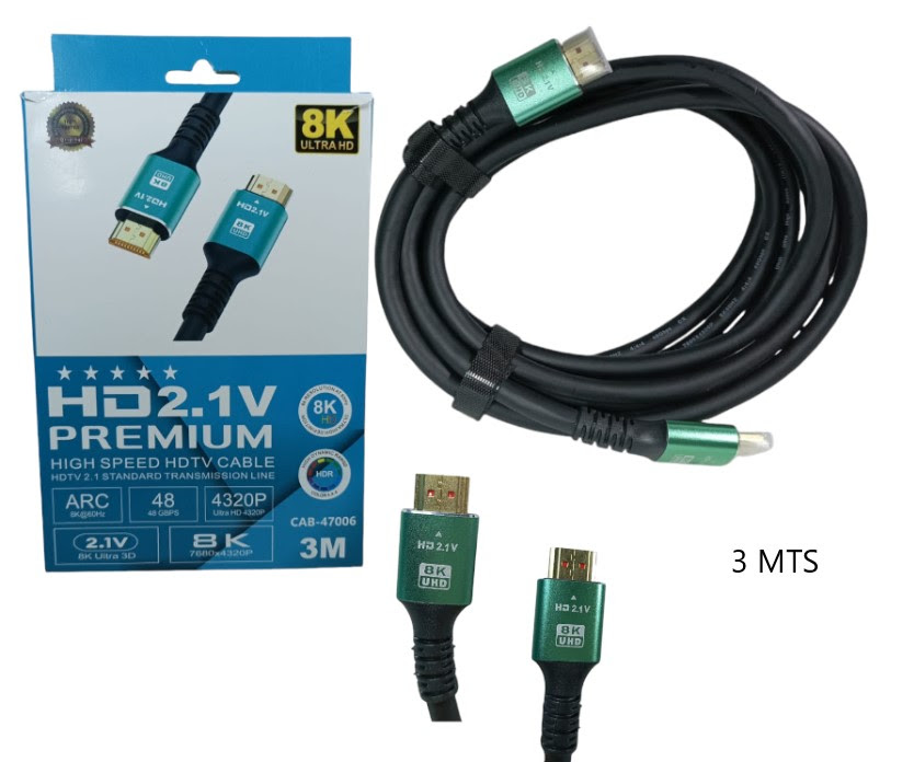 Cable HDMI ultra 4K