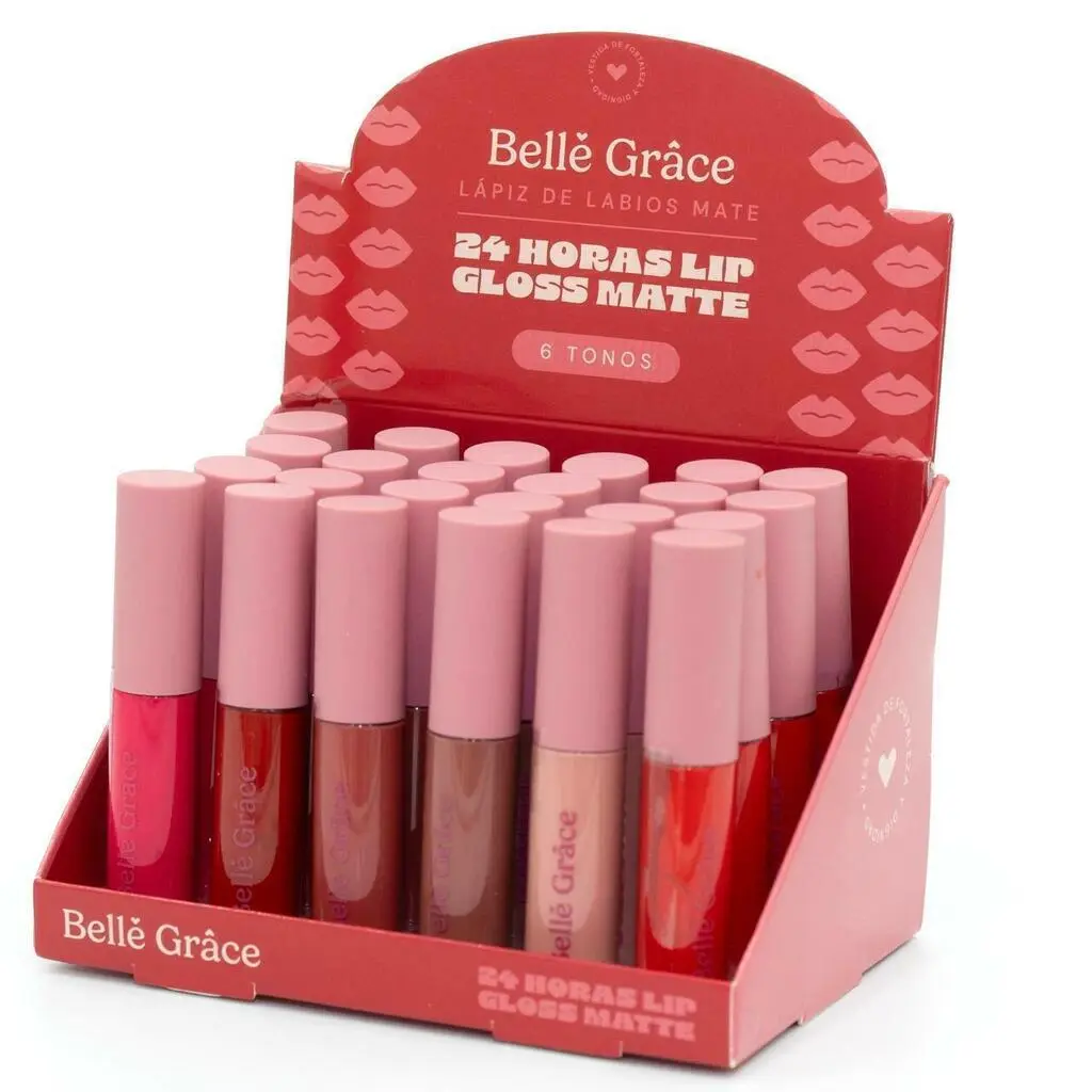 Labial mate liquido cremoso 6 tonos 0036