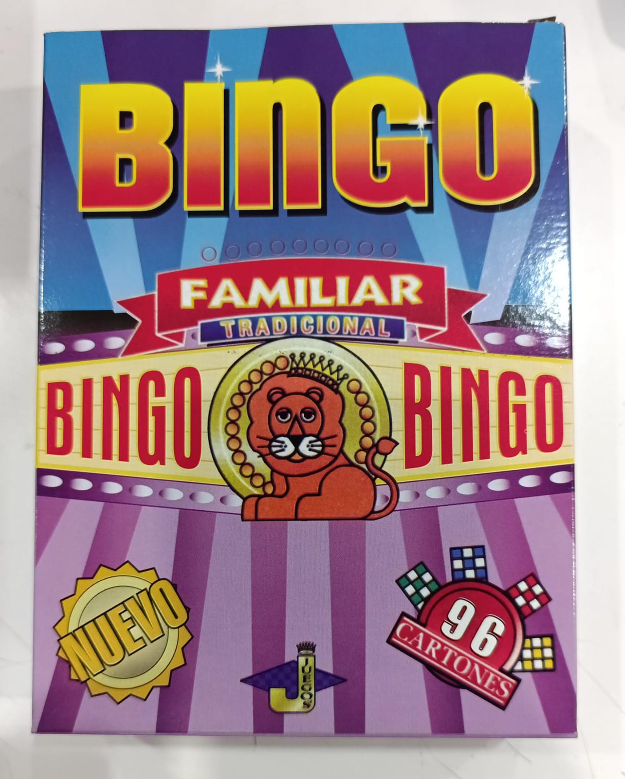 Bingo e/caja 96 cartones