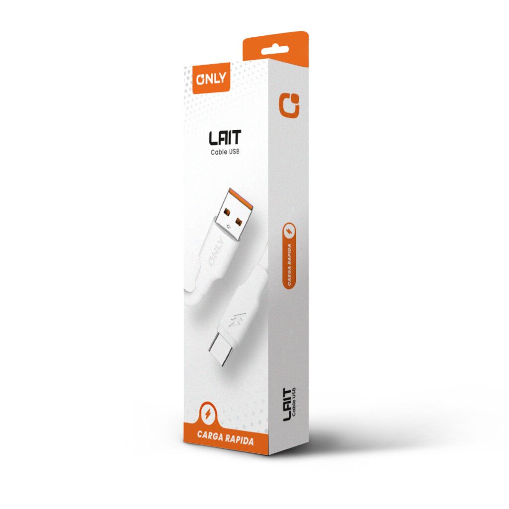 Cable tipo C lait
