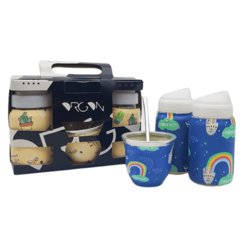 Set Yerbera azucarera mate e/caja