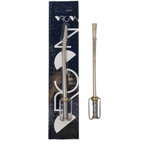 Bombilla con estribo en packaging x 1